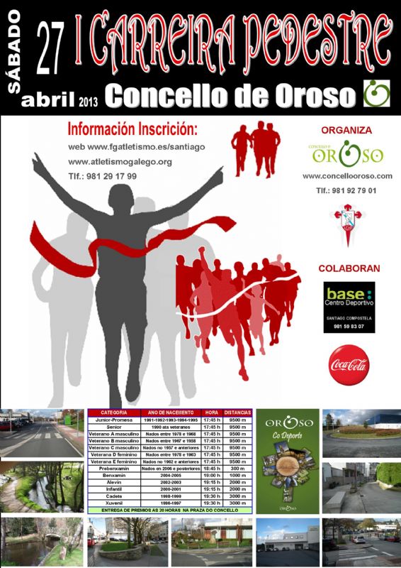 I Carreira Pedestre Popular Concello de Oroso